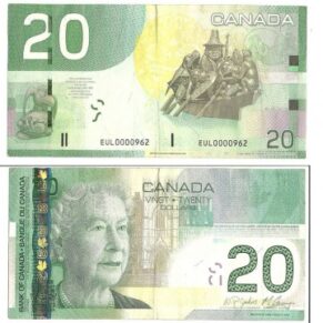 Canadian Dollar Bills