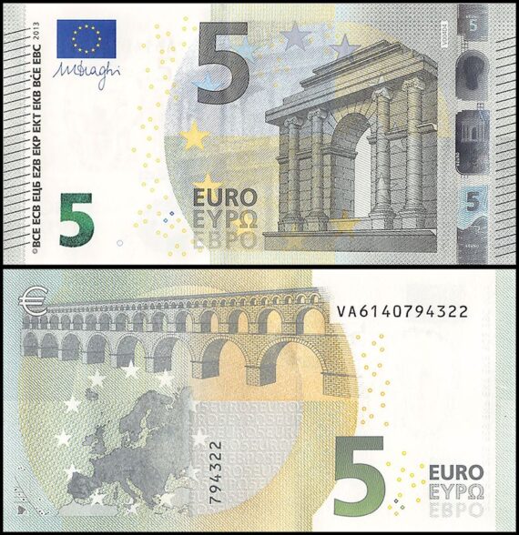 Buy Counterfeit 5 Euro Banknotes (€5)
